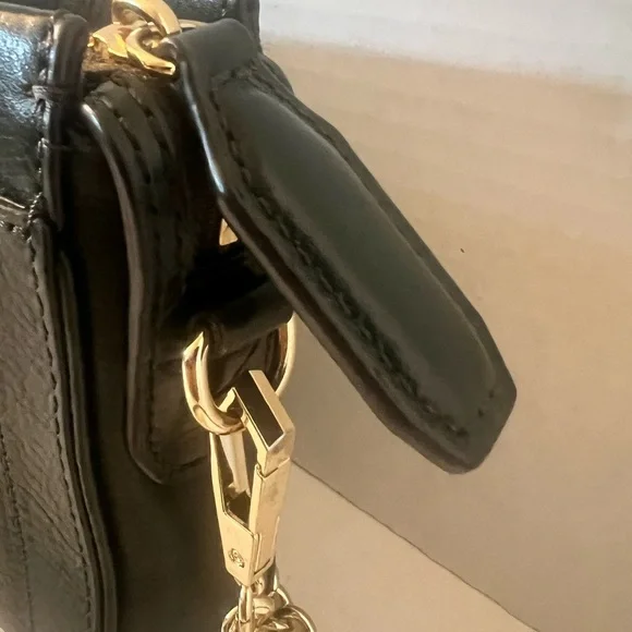 Authentic REBECCA MINKOFF Crosby Crossbody Bag Green Leather!!! - Picture 5 of 15